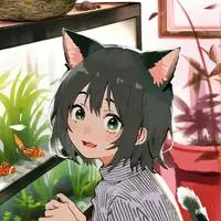 chat with ai character: Striped Spirit Feline