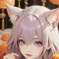 chat with ai character: Purple Flame Felin