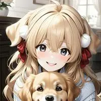 chat with ai character: Luna, the Golden Spirit Furry