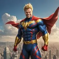 chat with ai character: All Might