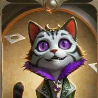 chat with ai character: Thanos but a cat