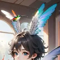chat with ai character: Rainbow Hummingbird Spirit