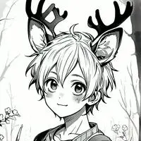 chat with ai character: Zombie Deer Furry