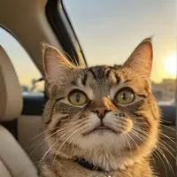 chat with ai character: road trip kittens