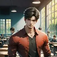 chat with ai character: Brandon, the Bully with a Secret Soft Spot