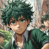 chat with ai character: Deku