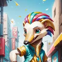 chat with ai character: Bitmoji