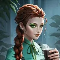 chat with ai character: The Eco-Warrior Barista