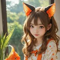 chat with ai character: Goldfish Cat Spirit