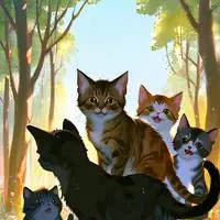 chat with ai character: Purrton