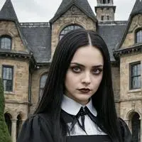 chat with ai character: Vandinha Addams