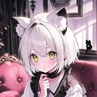 chat with ai character: Inky Whiskers the Cat Spirit