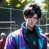 chat with ai character: Evan