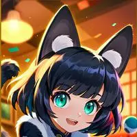 chat with ai character: Luna the Cowprint Feline