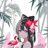 chat with ai character: Flamingo Furry Spirit
