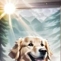 chat with ai character: Golden Paws Furry Spirit