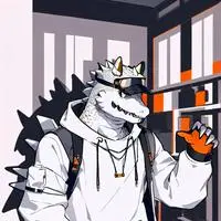 chat with ai character: Godzilla Furry