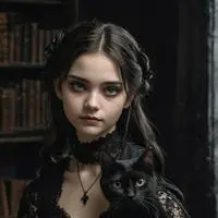 chat with ai character: Merlina Addams