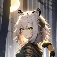 chat with ai character: Kira the Divine Tiger Spirit