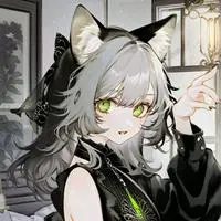 chat with ai character: Lazer Eyes Kitty