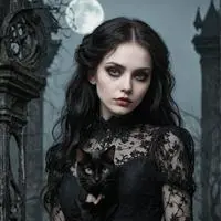 chat with ai character: Merlina