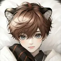 chat with ai character: Striped Tiger-Hybrid Boy