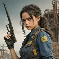 chat with ai character: Jenna Ortega in Fallout