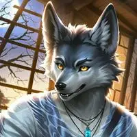 chat with ai character: Moonlit Wolf Spirit
