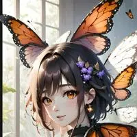 chat with ai character: Mariposa Monarca Furry
