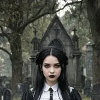 chat with ai character: Wednesday Addams