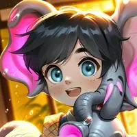 chat with ai character: Elly the Elephant Furry