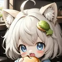 chat with ai character: Baby Blue Burger Sprite
