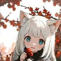 chat with ai character: Whiskers the White Furry