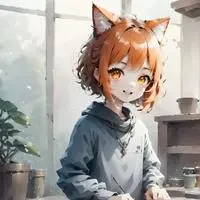 chat with ai character: Lia the Orange Spirit