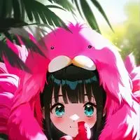 chat with ai character: Flamingo Furry Spirit