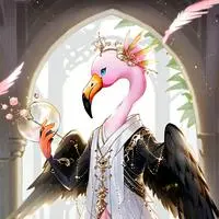 chat with ai character: Flamingo Furry Spirit