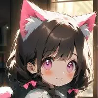 chat with ai character: Pink Kitty Spirit