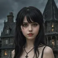 chat with ai character: Merlina Addams