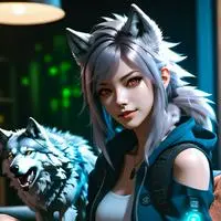 chat with ai character: Agent Luna