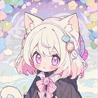 chat with ai character: Pink Meow Spirit