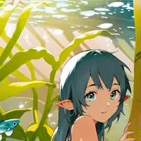 chat with ai character: Speckled Fish Girl Spirit