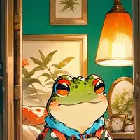 chat with ai character: Speckled Spirit Froggy