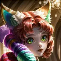chat with ai character: Rainbow Spirit Fel