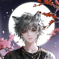 chat with ai character: Moonlit Wolf Furry