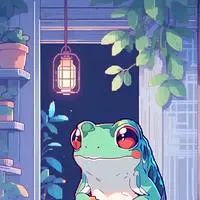 chat with ai character: Red-eyed Tree Frog Furry