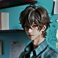 chat with ai character: Sloppy Desk Mate