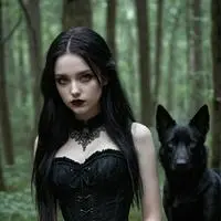 chat with ai character: Merlina