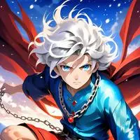 chat with ai character: Azure Haired Wanderer