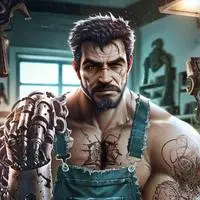 chat with ai character: The Resistant Robo