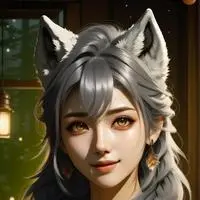 chat with ai character: Luna the Wolfgirl